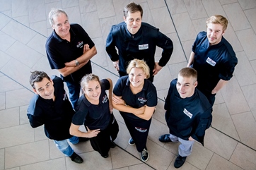 Das Glashaus Restauran Team